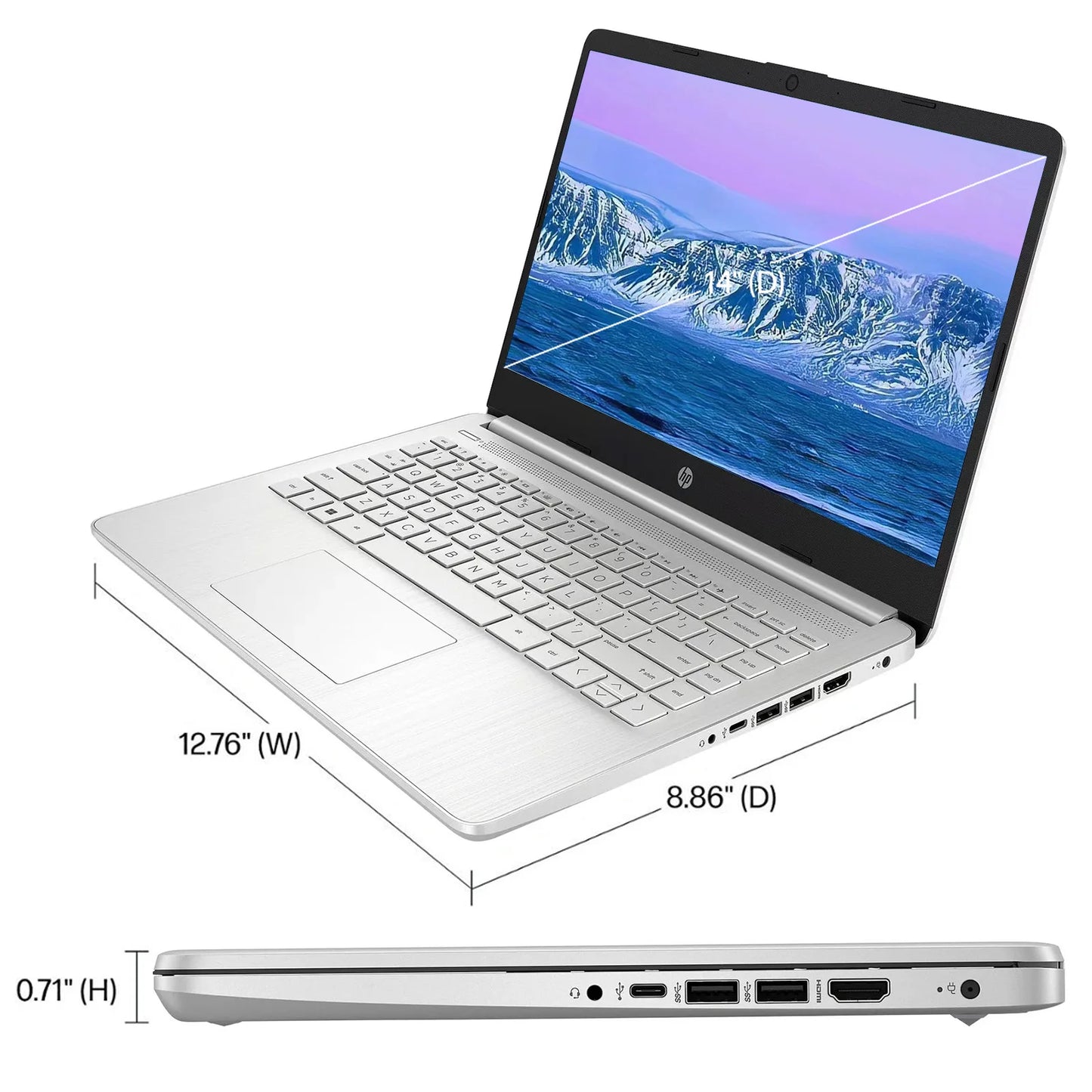 HP Newest 14" Business Laptop