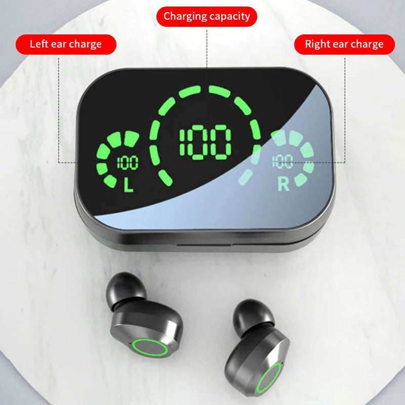 Digital Display Power Wireless Earphones