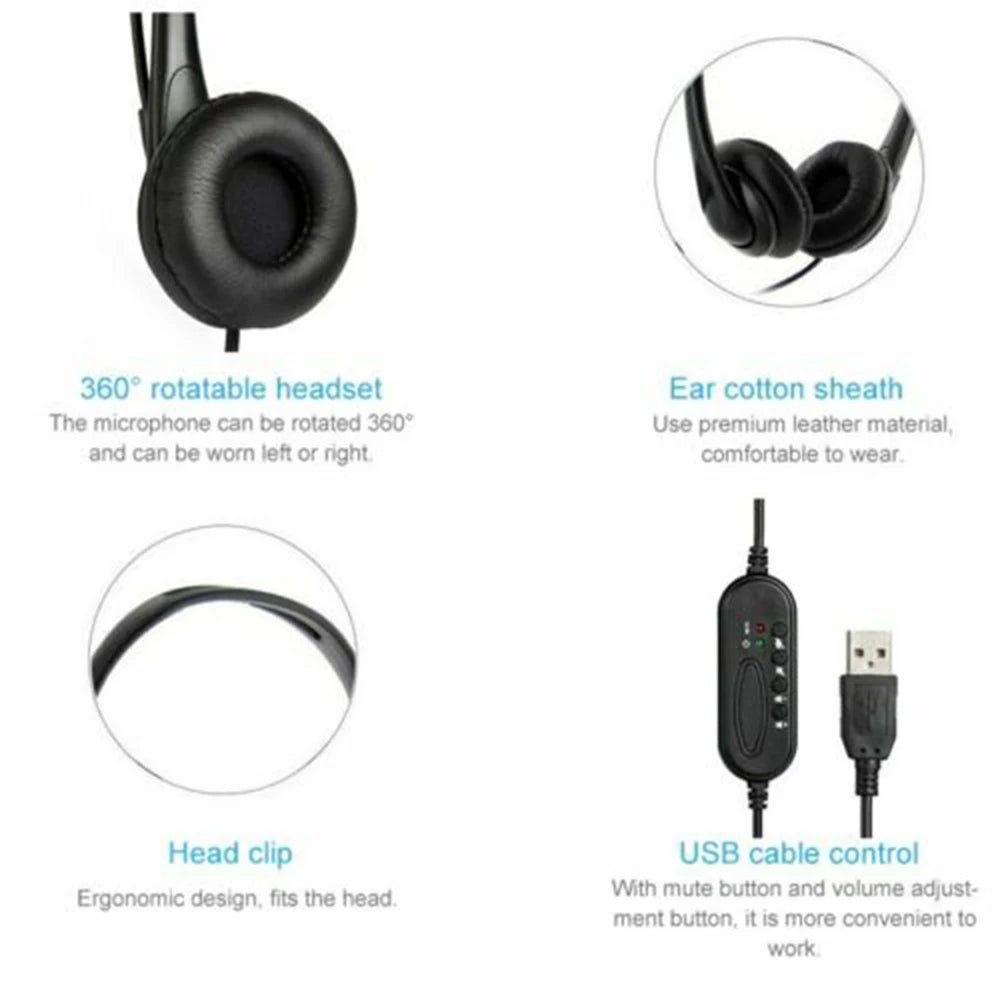 USB Computer Headset