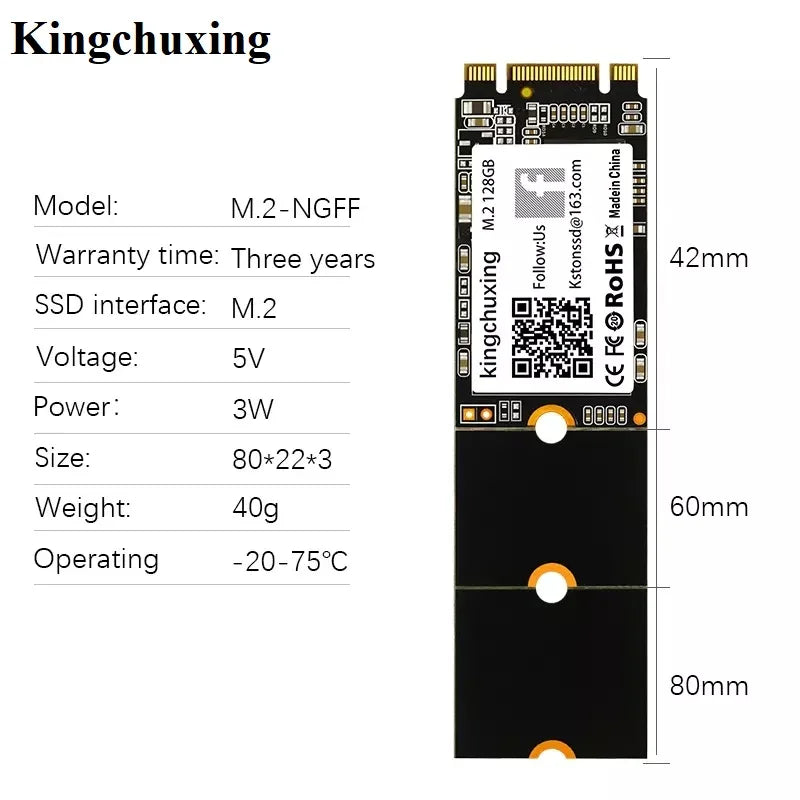 256GB  Internal Solid State Drive