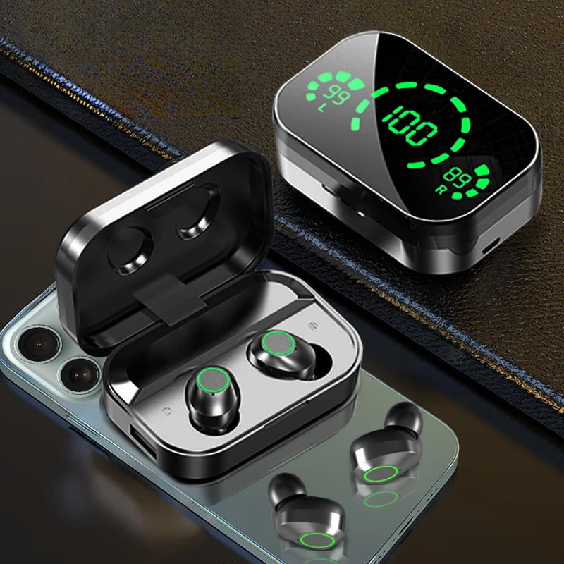 Digital Display Power Wireless Earphones