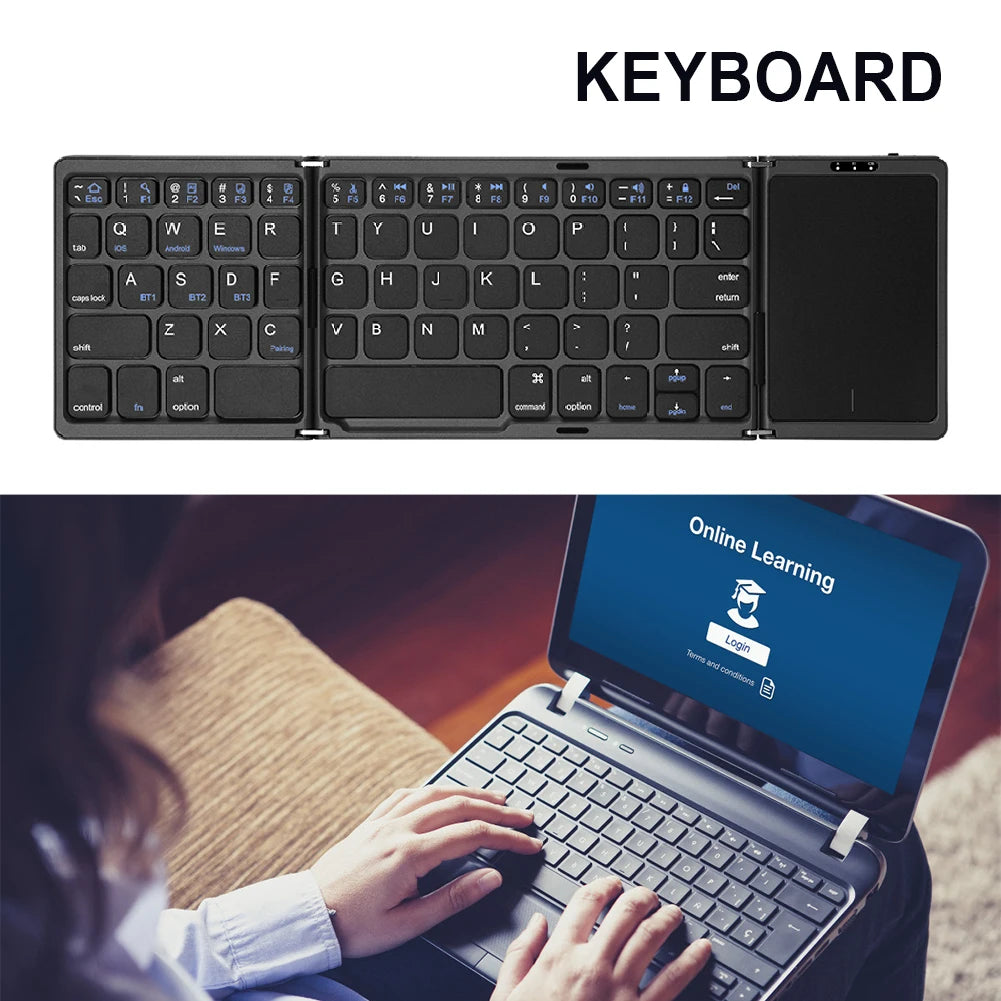 Folding Bluetooth Keyboard