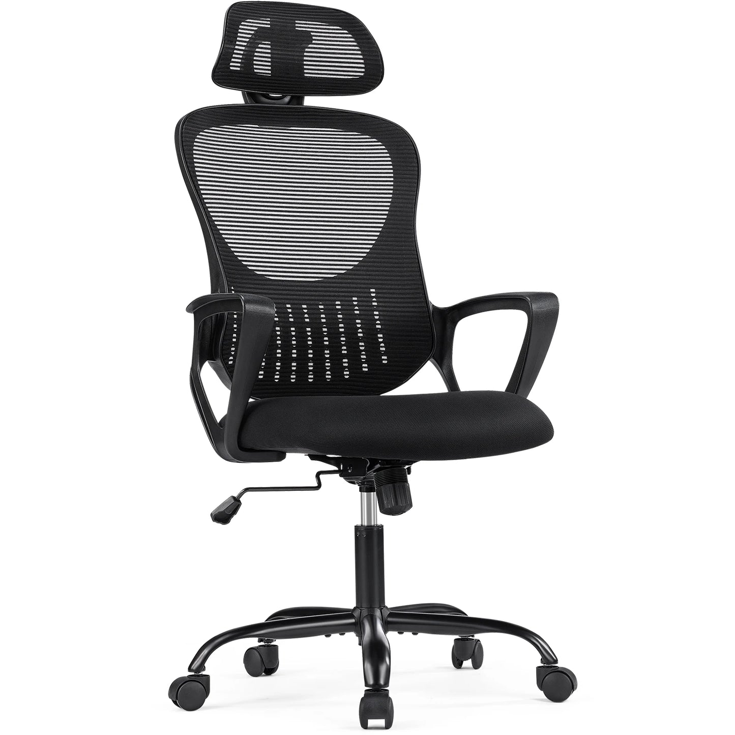 Ergonomic Mesh Fixed Armrest Office Chair