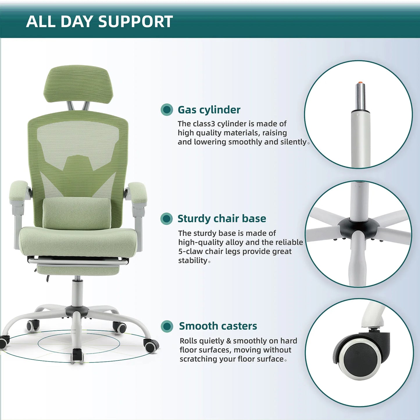 Ergonomic Reclining High Back Mesh Office Chair